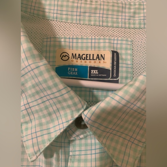 3 Men’s Magellan Collared Fishing Shirts - Picture 3 of 10